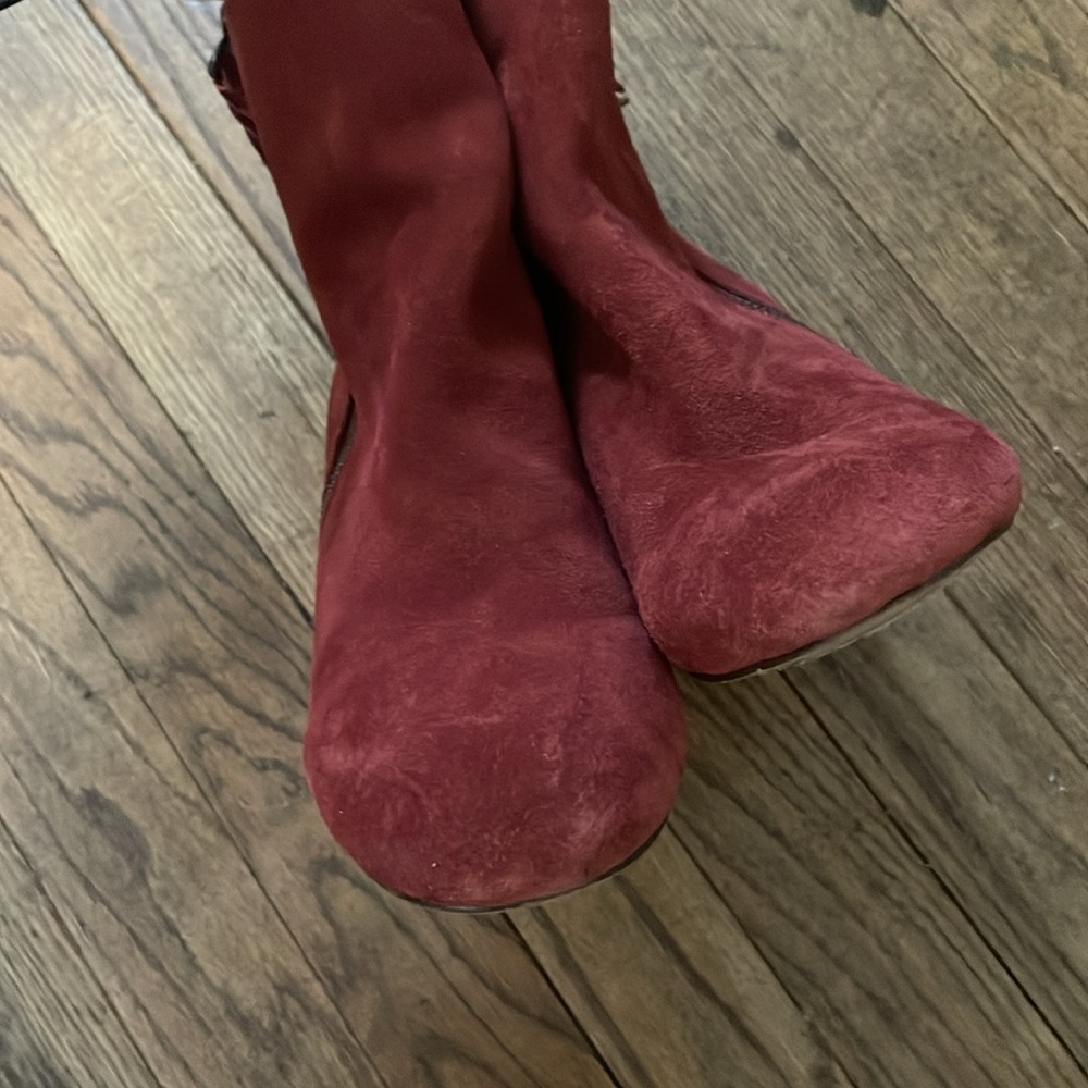 Splendid Red Rafaela style bootie - Picture 4 of 9